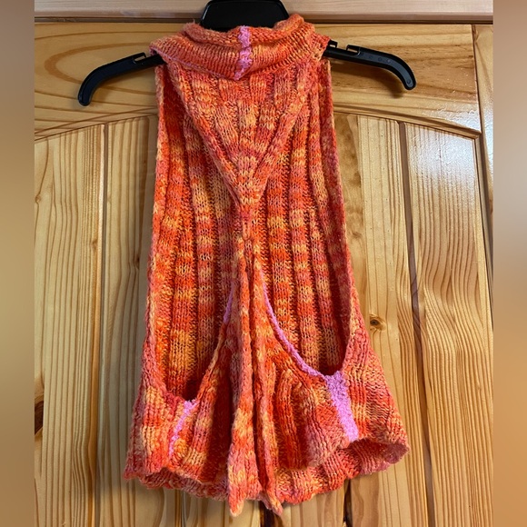 Free People Open Back Sweater Tank Top - Picture 5 of 7